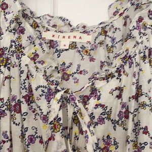 Xirena short dress floral print.